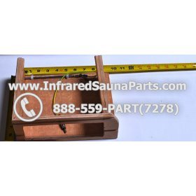 WOOD STEREO HOUSINGS - HEMLOCK WOOD STEREO  COVER WITH ANTENNA 3