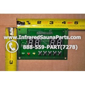 CIRCUIT BOARDS WITH  FACE PLATES - CIRCUIT BOARD WITH FACEPLATE HYDRA INFRARED SAUNA 06S10196 3