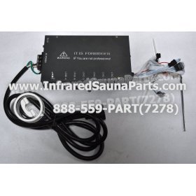 COMPLETE CONTROL POWER BOX 110V / 120V - COMPLETE CONTROL POWER BOX 110V  120V WITH 7 CIRCUIT BOARD PINS  6 FEMALE PLUGS SAUNAGEN INFRARED SAUNA 2