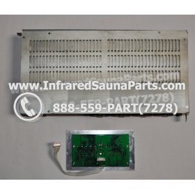 COMPLETE CONTROL POWER BOX WITH CONTROL PANEL - COMPLETE CONTROL POWER BOX LONGEVITY INFRARED SAUNA STYLE 2 WITH ONE CONTROL PANEL 3