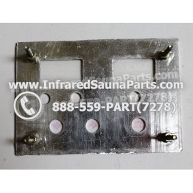FACE PLATES - FACEPLATE FOR ICONO SAUNA USA INFRARED SAUNA SECONDARY 2