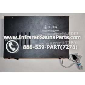 COMPLETE CONTROL POWER BOX 110V / 120V - COMPLETE CONTROL POWER BOX 110V / 120V WITH 8 CIRCUIT BOARD PINS SAUNA KING INFRARED SAUNA 12