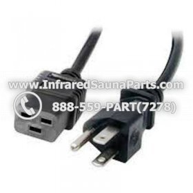 POWER CORD - POWER CORD 8FT NEMA 5-15P USA 3 PIN TO C 19 SJT 2