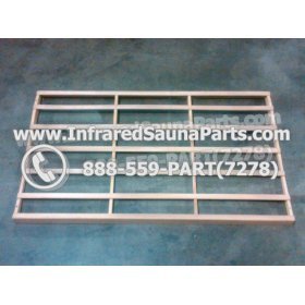 WOOD BACKRESTS - HEMLOCK WOOD BACKREST WITH 2 PANELS   ( 55" x 33" ) 2