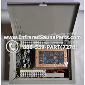 COMPLETE CONTROL POWER BOX WITH CONTROL PANEL - COMPLETE CONTROL POWER BOX 110V / 120V 9600 WATTS WITH COMPLETE WIRING HARNESS WITH ONE CONTROL PANEL 11