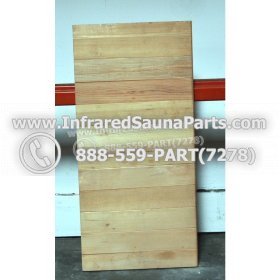 WOOD BENCHS + HEATERS - HEMLOCK WOOD BENCH ( 37.5" x 17.7" ) 1