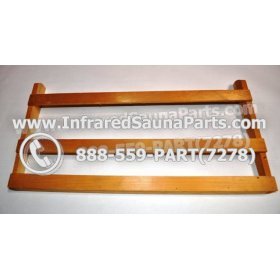 WOOD MAGAZINE HOLDERS - HEMLOCK WOOD MAGAZINE RACK ( 21.5" x 12" ) 4