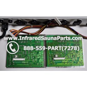 COMPLETE CONTROL POWER BOX WITH CONTROL PANEL - COMPLETE CONTROL POWER BOX KEYSBACKYARD INFRARED SAUNA STYLE 4 WITH TWO CONTROL PANELS 4