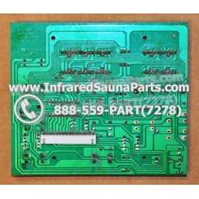 CIRCUIT BOARDS / TOUCH PADS - CIRCUIT BOARD  TOUCHPAD KEYSBACKYARD INFRARED SAUNA SRZHX00D - (8 BUTTONS) 2