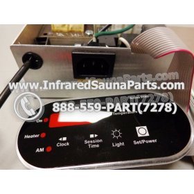 COMPLETE CONTROL POWER BOX WITH CONTROL PANEL - COMPLETE CONTROL POWER BOX ACC-100-PL-D WITH BLACK CONTROL PANEL 5