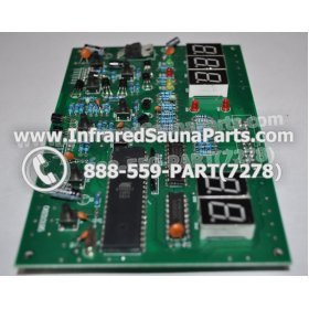 CIRCUIT BOARDS WITH  FACE PLATES - CIRCUIT BOARD WITH FACEPLATE WATERSTAR INFRARED SAUNA 06S10195 8