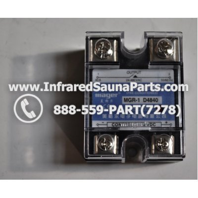 RELAYS / SOLID RELAYS - RELAYS / SOLID RELAY MAGER MGR-1 D4840 40AMP 1